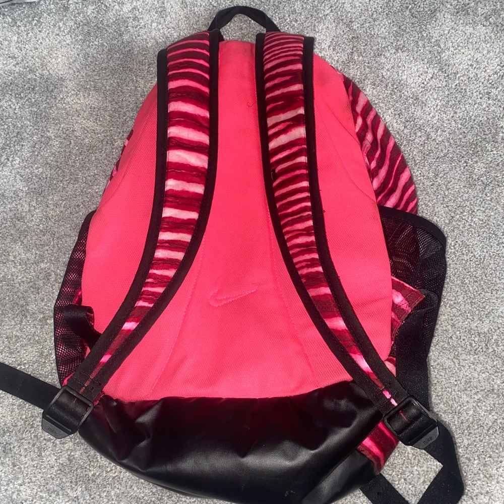 Pink Striped Nike Backpack - Picture 2 of 2